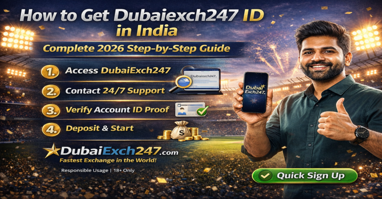 How to Get Dubaiexch247 ID in India – Complete 2026 Step-by-Step Guide