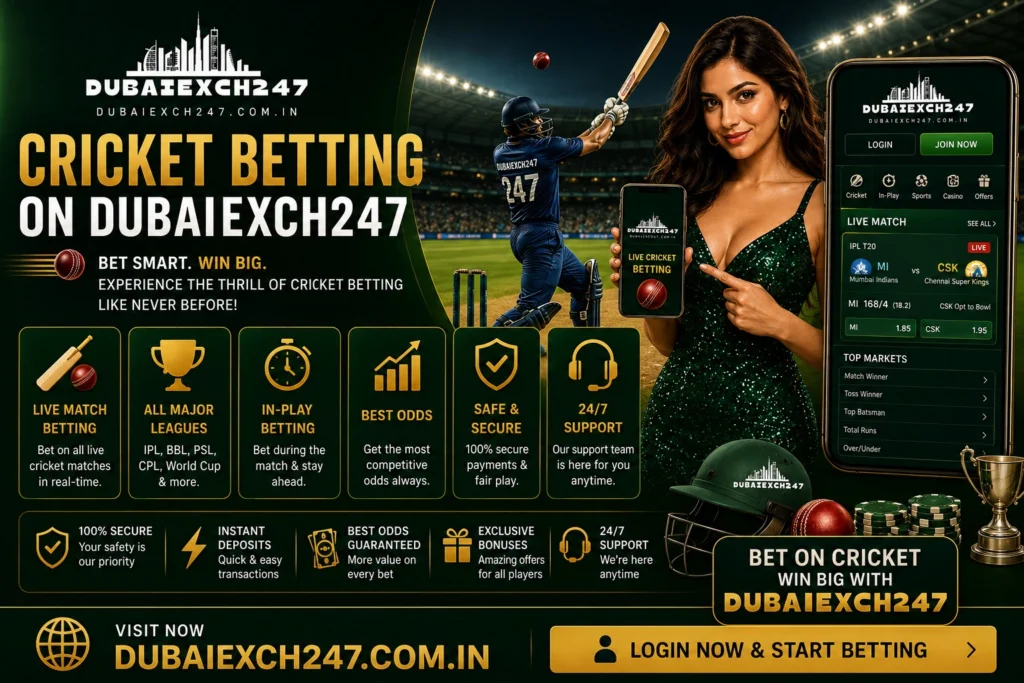 Cricket Betting on Dubaiexch247