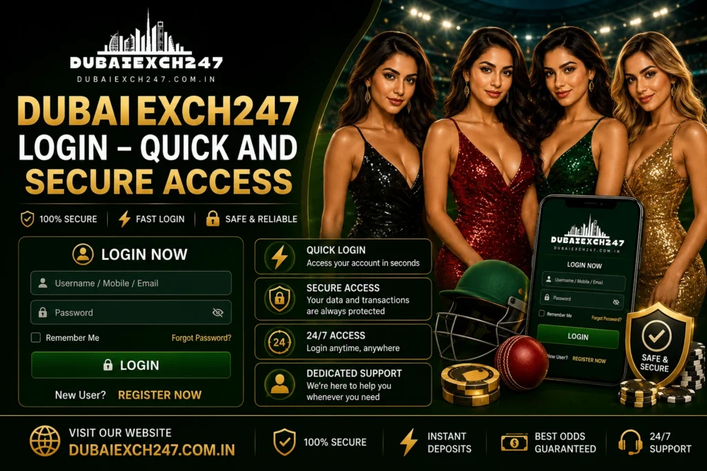 Dubaiexch247 Login – Quick and Secure Access