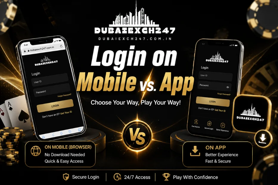 Dubai Exchange 247 mobile and app login