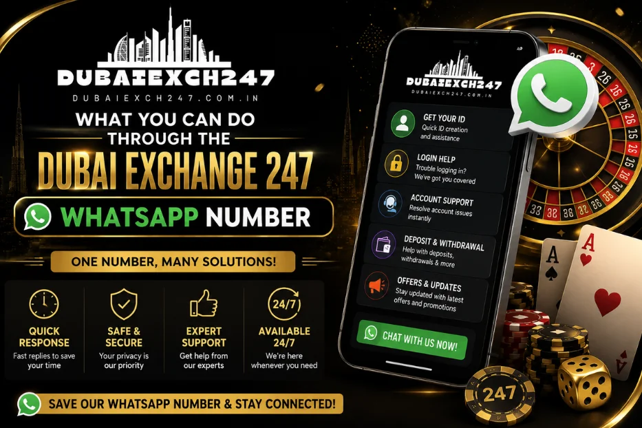 What you can do through the Dubai Exchange 247 WhatsApp Number