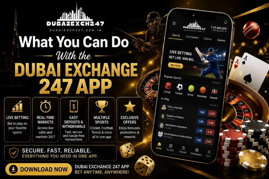 What you can do with the Dubai Exchange 247 App